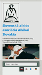 Mobile Screenshot of aikikai.sk