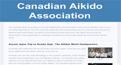Desktop Screenshot of aikikai.ca